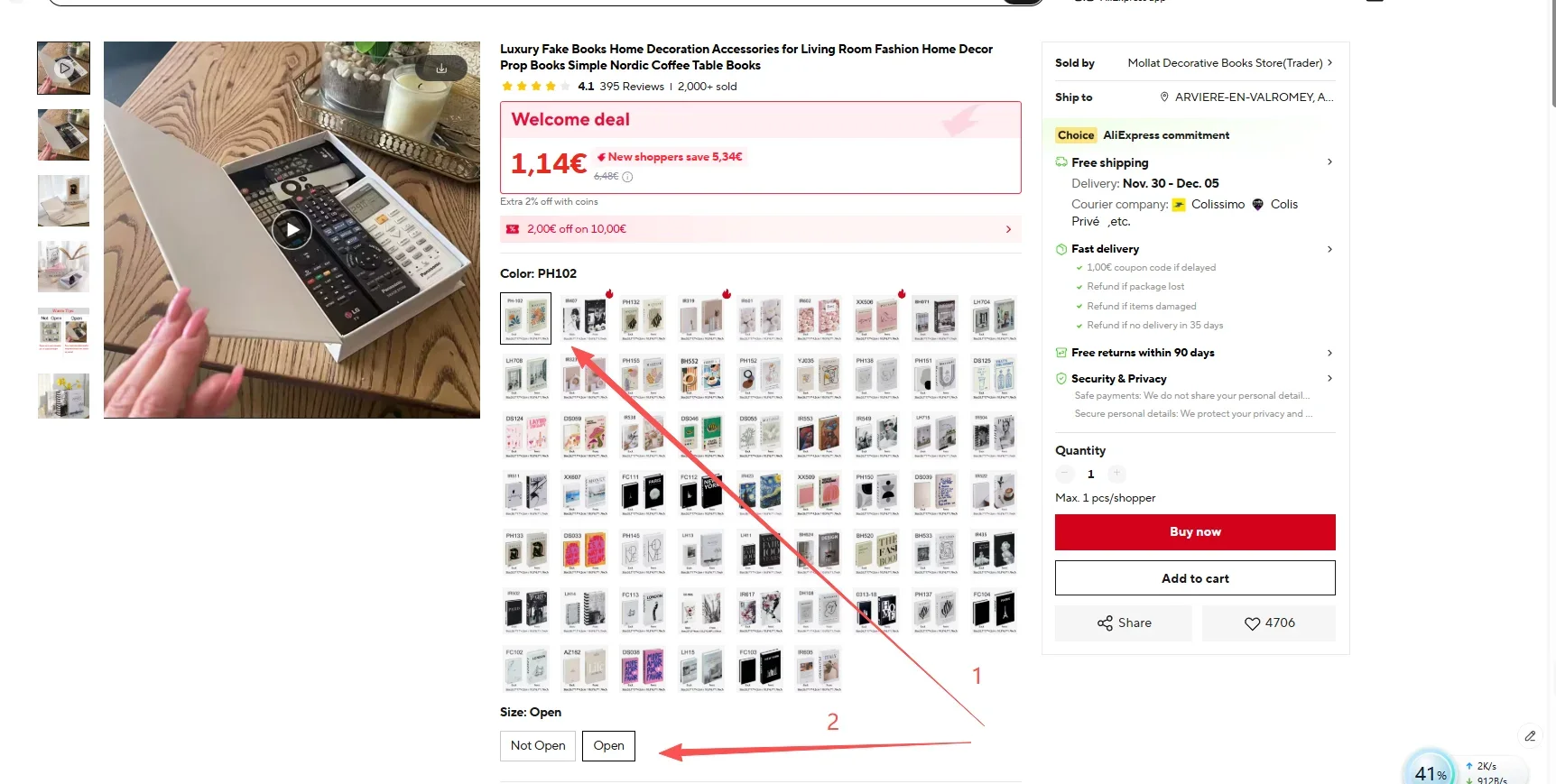Reiseserie Deko-Bücher für Couchtische – Modische Fake-Bücher als Aufbewahrungsbox für Zuhause und Modellräume – IBIZA CAPRI – Detail 1