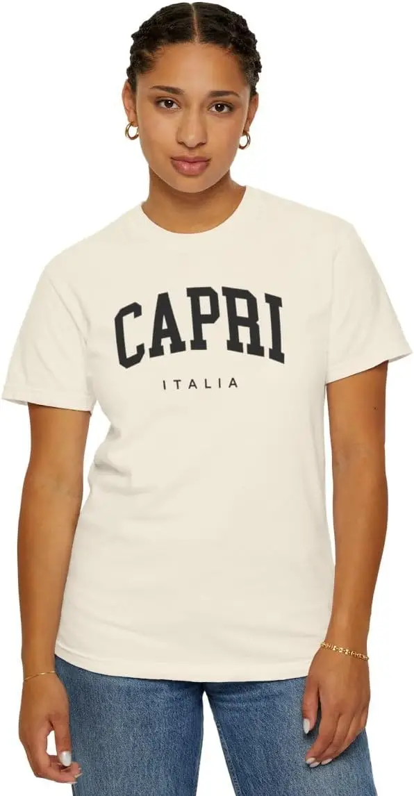 Capri Italy Adult Unisex Comfort Colors Short Sleeve T-Shirt