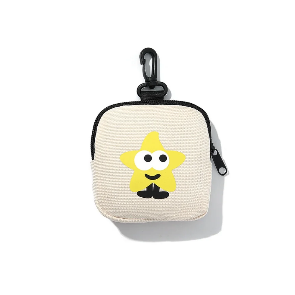 Monedero de dibujos animados, Mini monedero, bonito soporte para auriculares, organizador protector de Cable de datos para mochila, regalo de bolsillo para