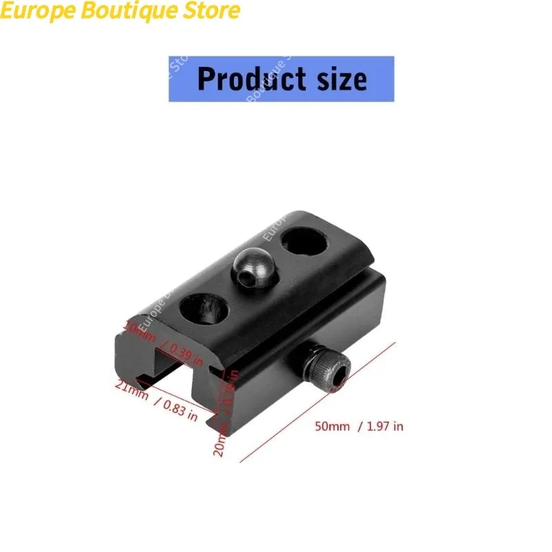 محول Bipod مع ترصيع الرافعات مناسب لبيكاتيني 20 مم مع 3 فتحات 601E #6
