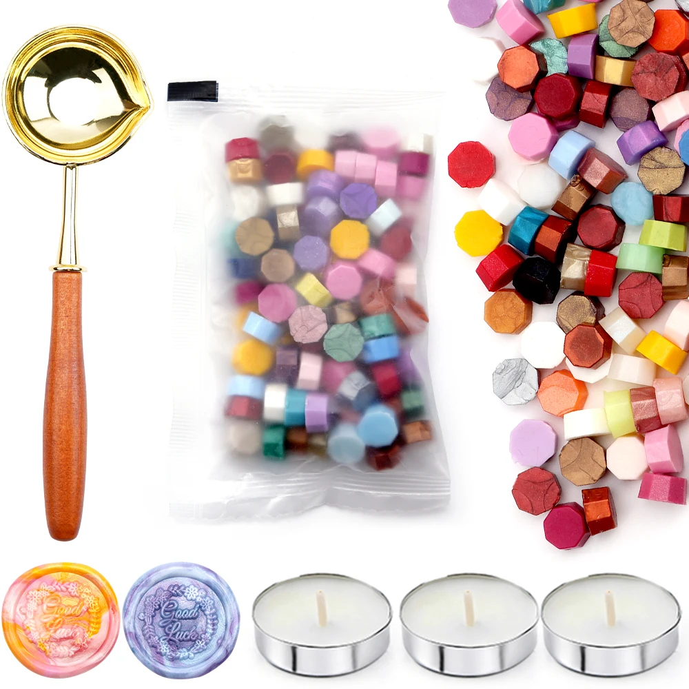 Vintage Wax Sealing Box Set Be - огляд і ціна Gift Box Wrap Set