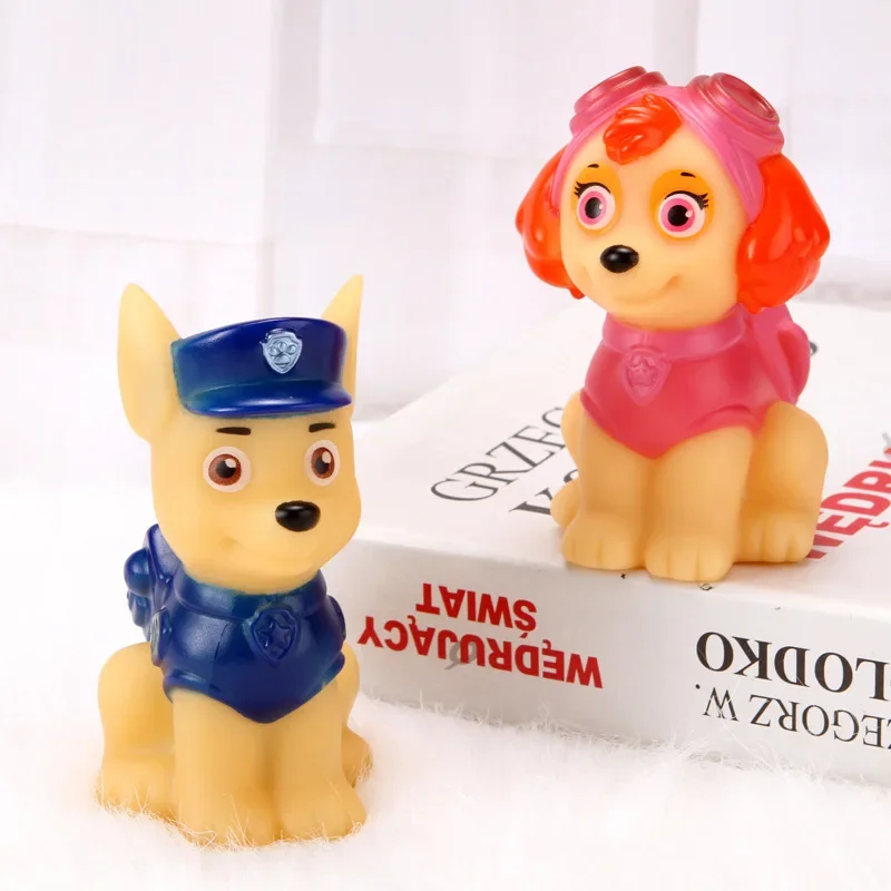 Paw Patrol Night Light Cartoon Glowing Chase Skye Children Toy Cute Bedside Lamp Atmosphere Lights Children's Birthday Present image 5
