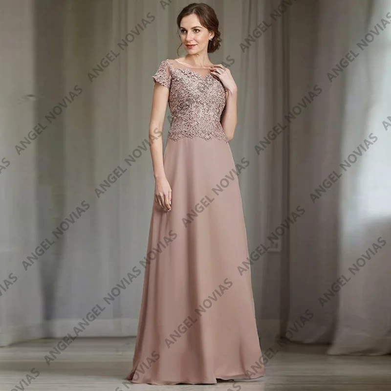 

Short Sleeves Customized Mother of the Bride Dresses Wedding Party Dress vestido para boda madre de la novia