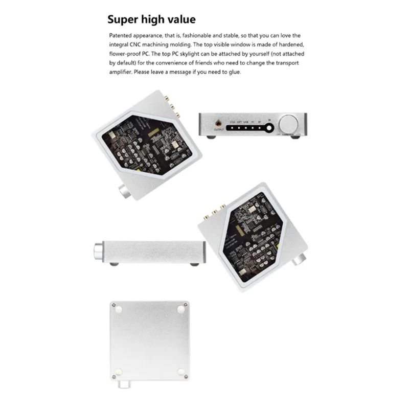 

HIFI Digital Audio Decoder For PCM1794 DAC 96Khz 24Bit Lossless Output Decoder Bluetooth 5.0 USB Lossless Playback OTG-AB01