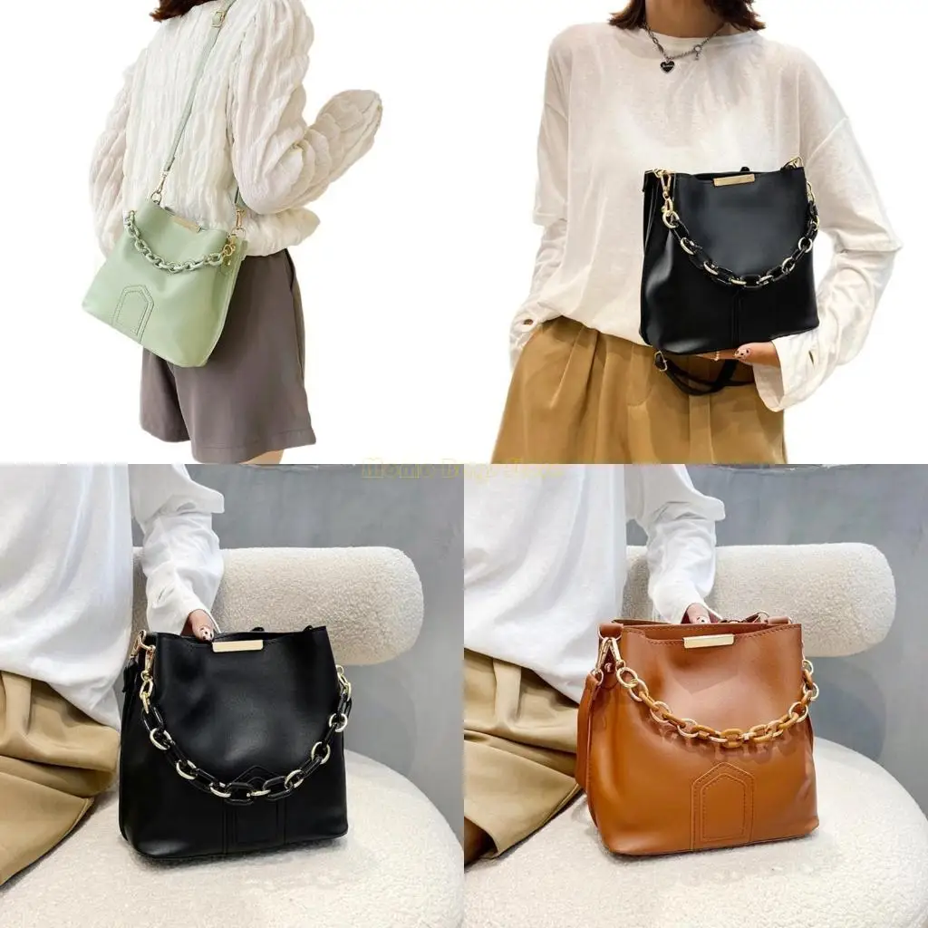 

X90D 2023 Shoulder Bag Bucket Bags Versatile Handbag Large Capacity Crossbody Bags