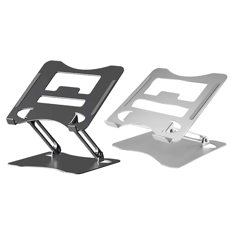 

Laptop Stand Portable Adjustable Folding Aluminum Alloy Non-Slip Laptop Cooling Stand For 11-17.3 Inches Laptop