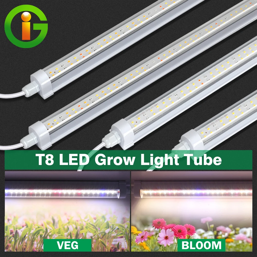 T8 Led Plant Grow T… - image