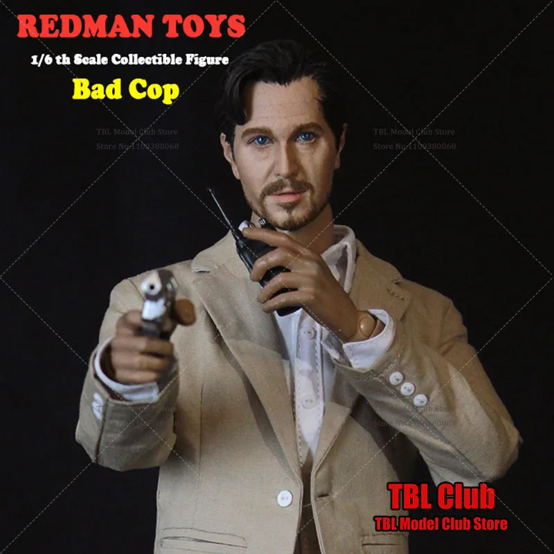 

REDMAN TOYS RM035 1/6 Scale Collectible Bad Cop Guy Stanfield Full Set 12inchs Male Soldier Action Figure Model Toys ﻿