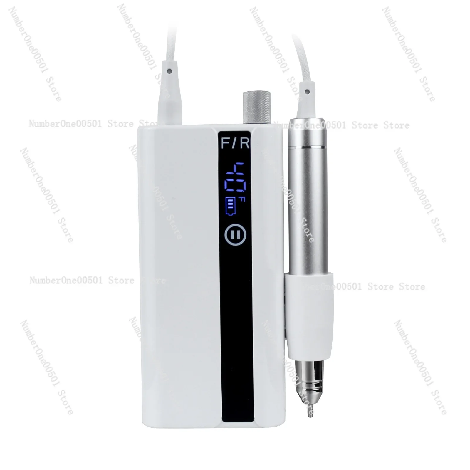 Brushless Rechargeable Portable Nail Drill Hollow Cup for Manicure Pedicure Callus Removal