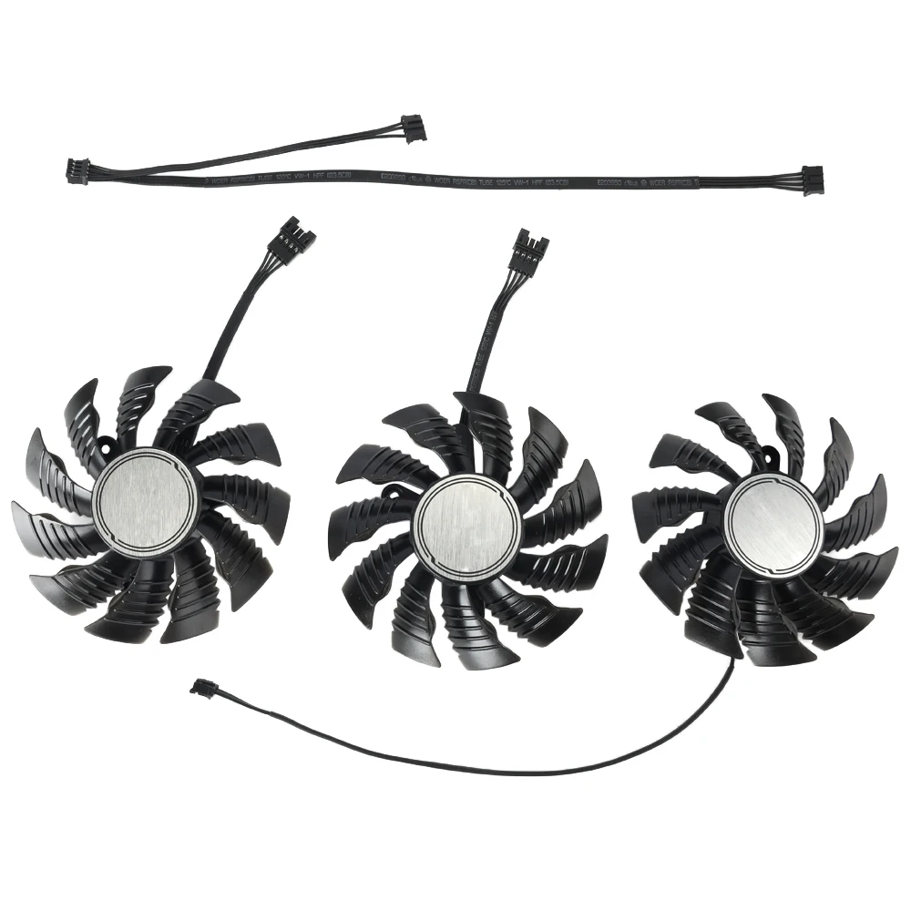 Ventilador enfriador de tarjeta de vídeo Original, dispositivo de refrigeración de 82mm T128015SU, 4 pines, 0.5AMP, para Gigabyte RTX 3070, GAMING/