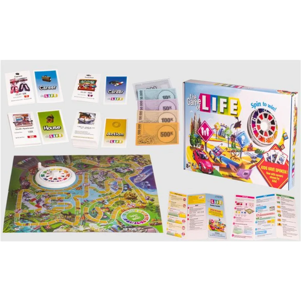 The Card Game of Life: English Language Journey Edition - A Fun Educational Way to Explore Life\'s Greatest Moments and Choices