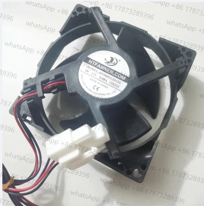 For Midea refrigerator fan accessories HTFANNER.COM HTD09232D12X DC12V 0.08A