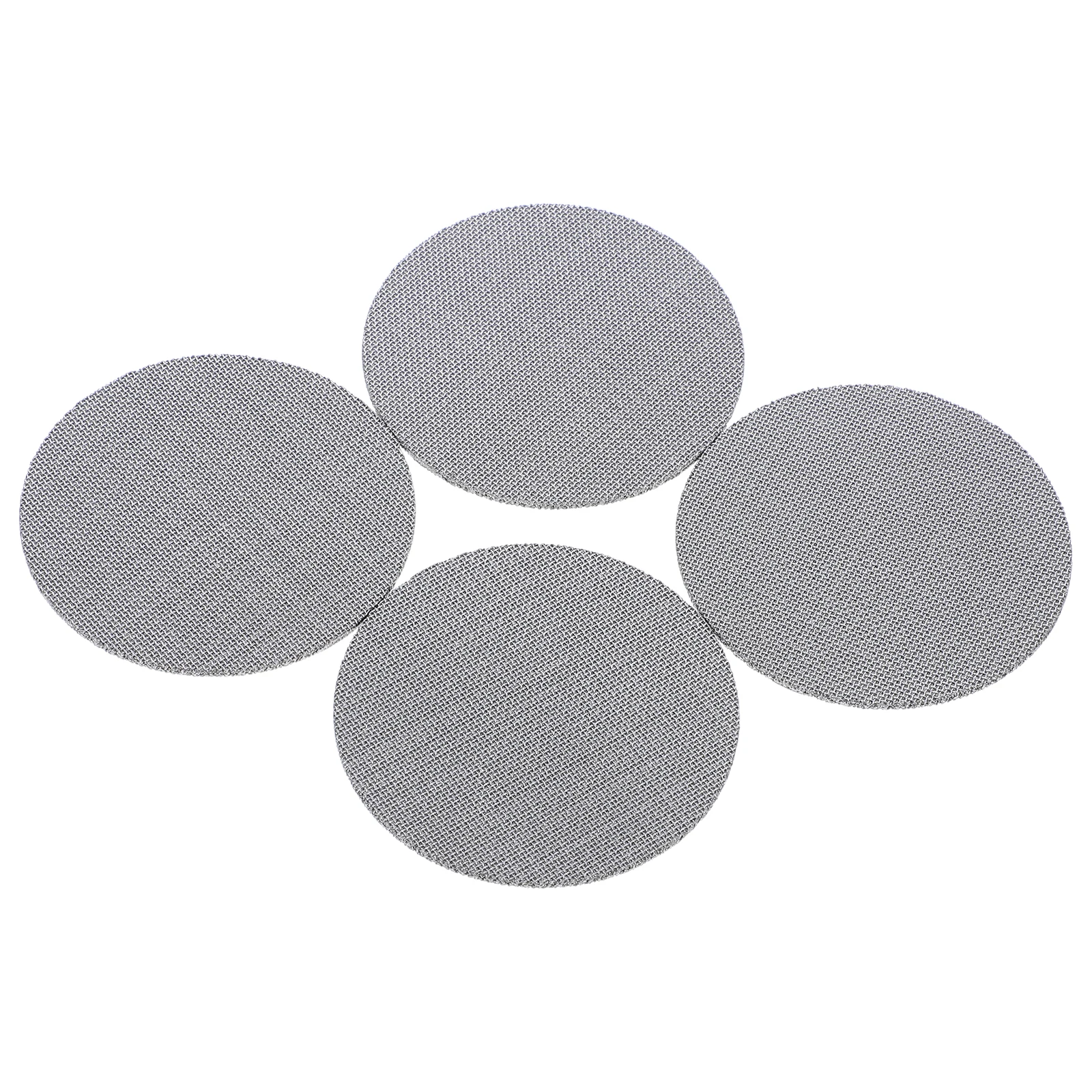 

4pcs 51Mm Stainless Steel Espresso Filter Screen Reusable Coffee Puck Replacement For Portafilter Basket Universal Fit Most