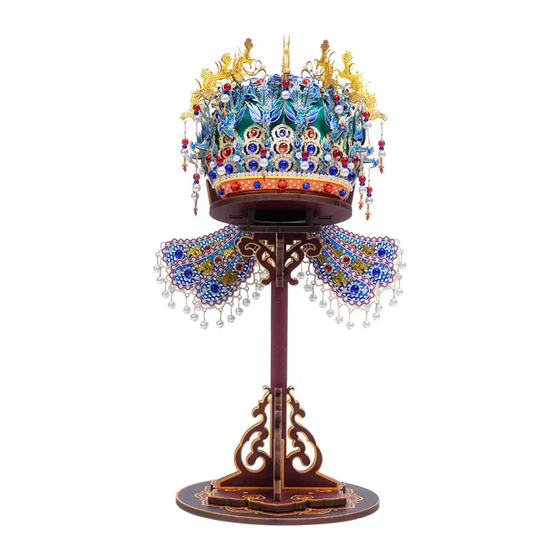 Queen Xiaoduan Phoenix Crown Metal Assembling Toy Ornament Handmade Creative Gift Material Package