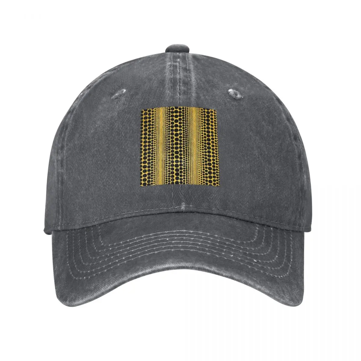 Yayoi Kusama Pumpkin Abstract Art  Baseball Caps Fashion Denim Hats Outdoor Hip Hop Baseball Cowboy Hat for Men Women
