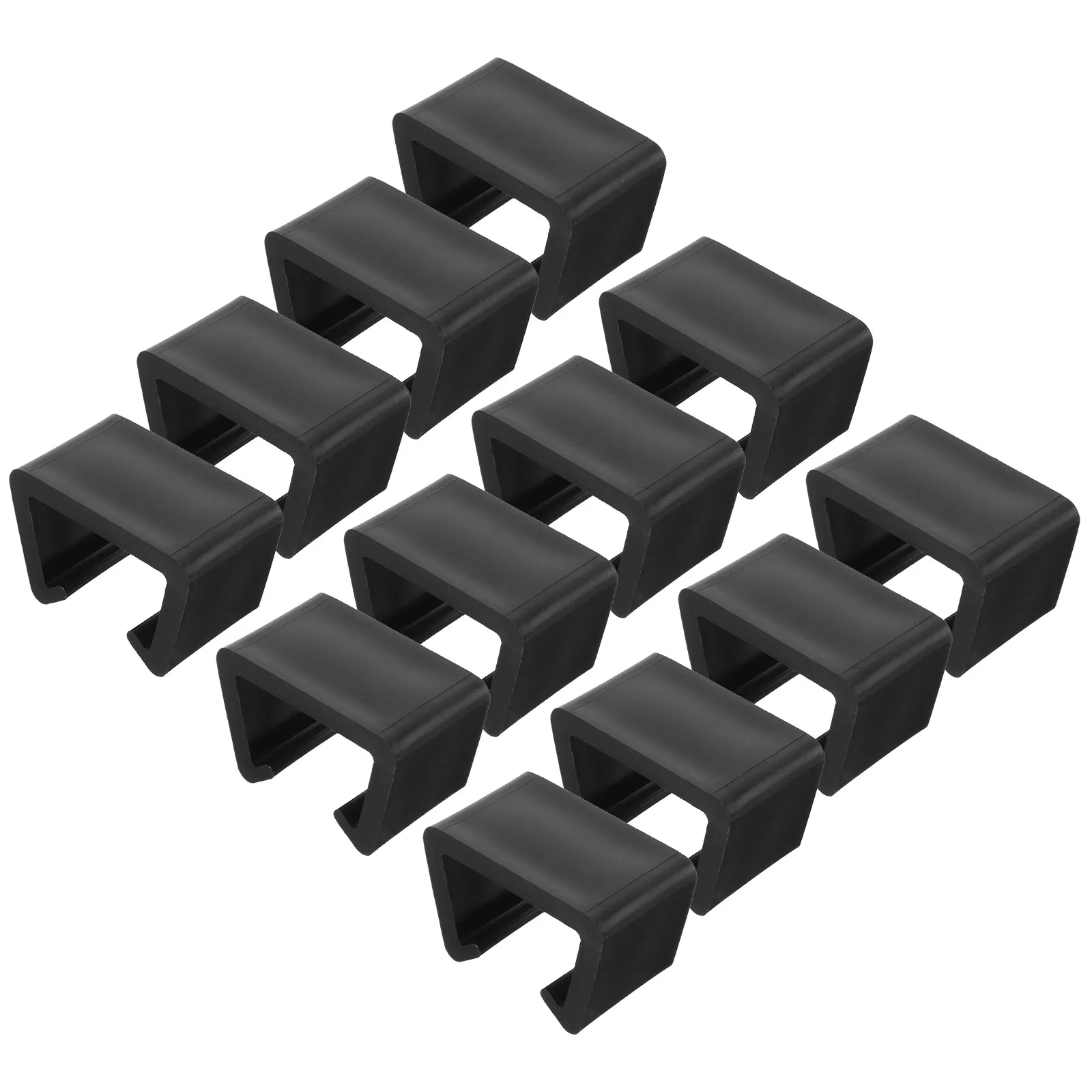 12Pcs Furniture Chair Clips Outdoor Patio Modular Sofa Fasteners Rattan Wicker Sectional Couch Connectors Garden Furniture Clips