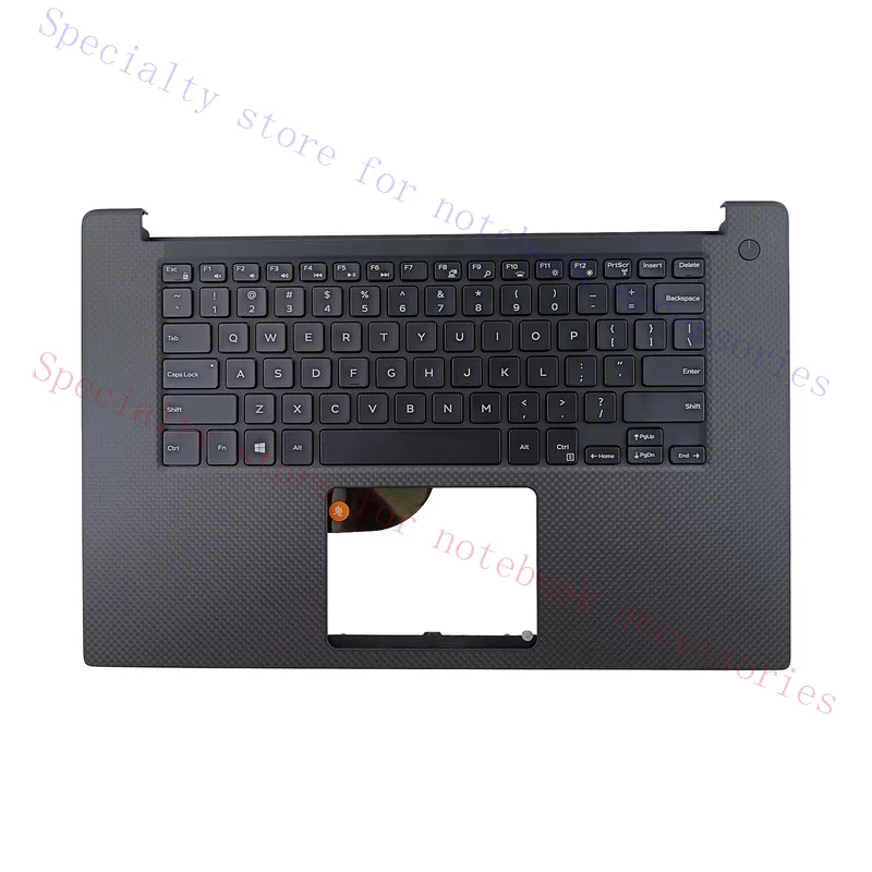 FFF+ 0Y2F9N Y2F9N For Dell XPS 15 9560 Precision 5520 Top Palmrest Keyboard Backlit