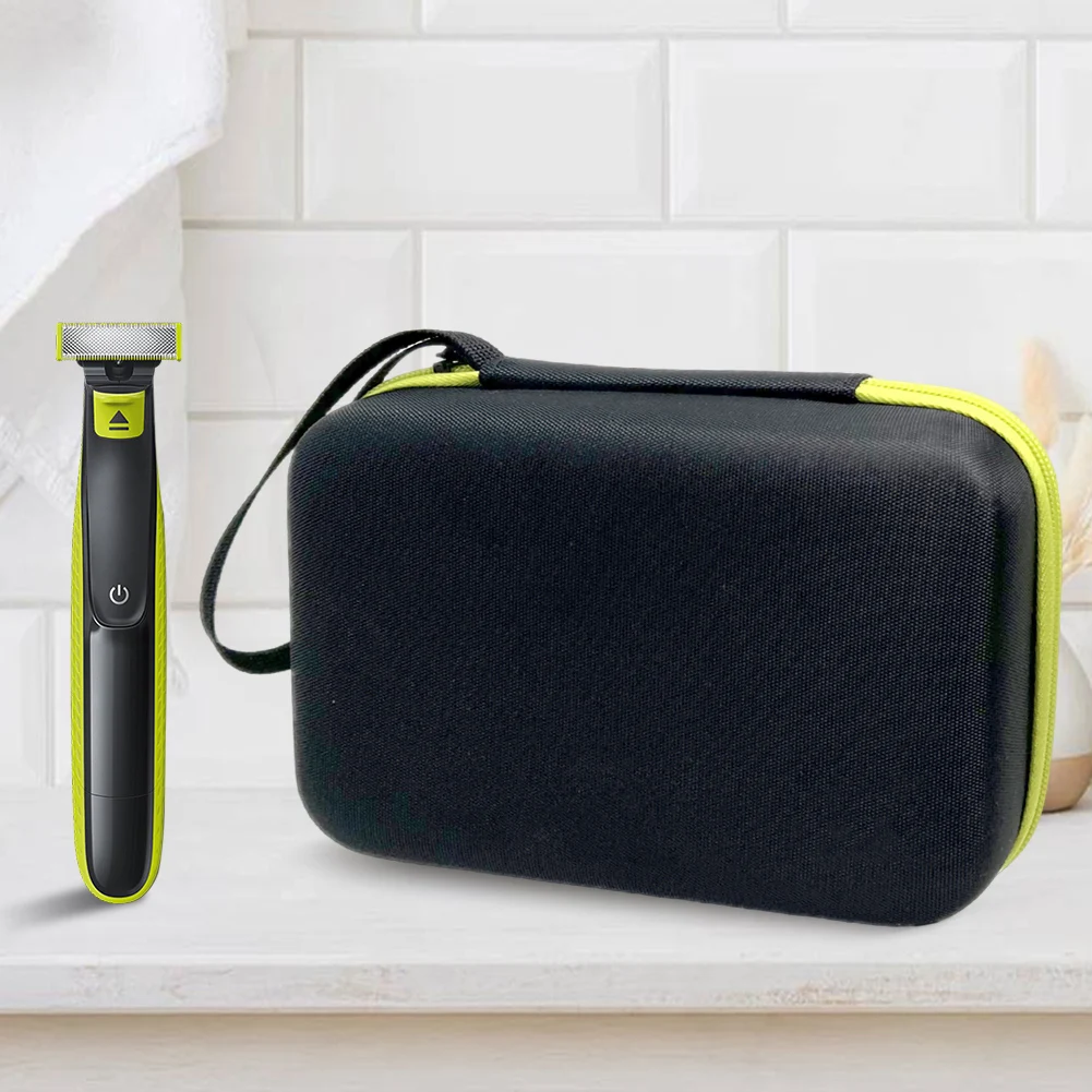 Hard Carrying Case Shockproof Portable Travel Storage Bag Anti-scratch Handbag for Philips Norelco OneBlade QP2520 QP2530 QP2620