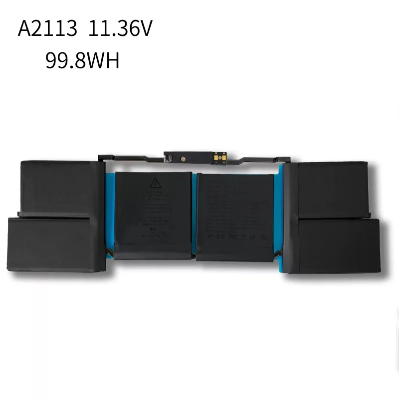 

Аккумулятор для ноутбука 99.8WH A2113 для Apple MacBook Pro Retina 16'' A2141 2019 EMC 3347 BTO/CTO MVVJ2xx/A MVVK2xx/A MVVL2xx