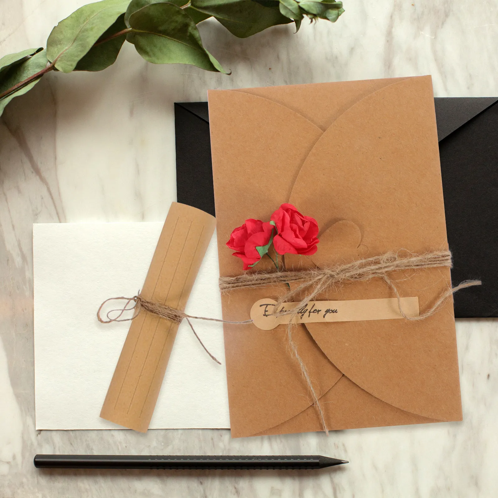 

1 Set Valentine Letter Paper Envelope Smooth Writing Paper Invitation Business Greeting Gift Set Letter Envelope