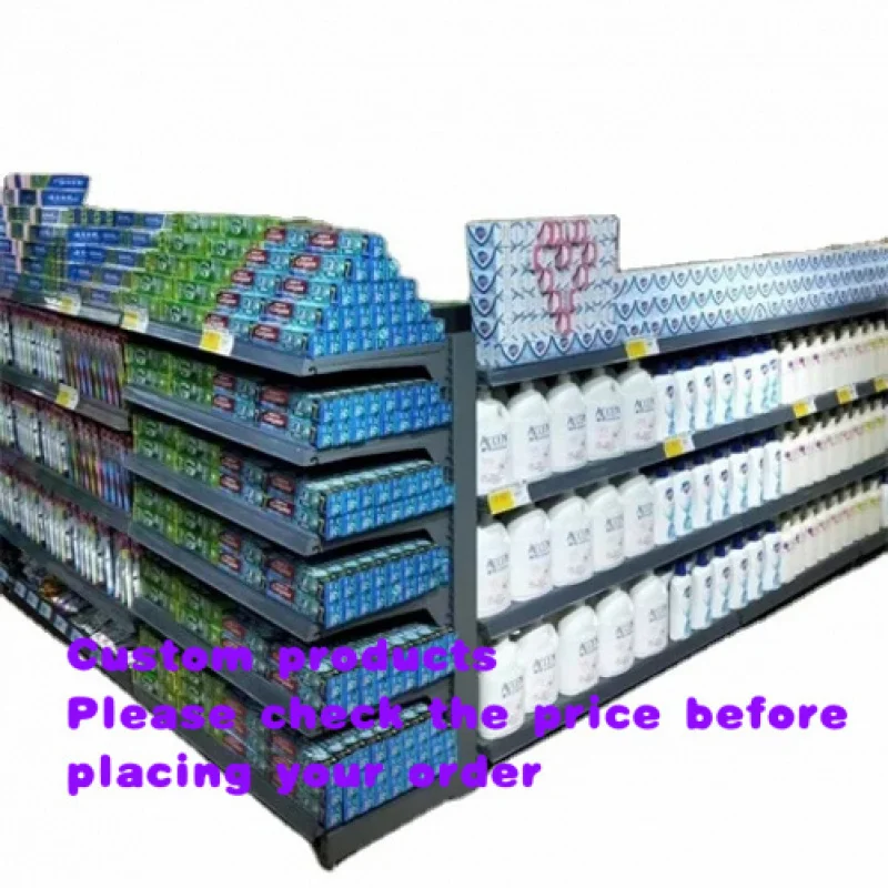 custom.Hot Sale Supermarket Racks Display Shelving Grocery Metal Shop Shelf