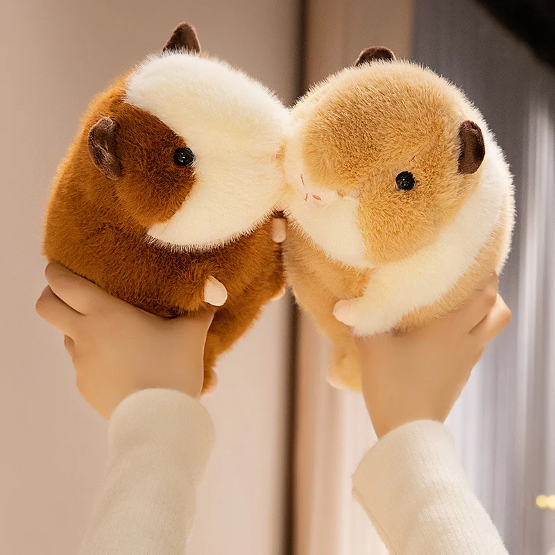 25/30/40CM Cute Real life Guinea Pig Plush Toy Doll Kawaii Piggy Hamster Stuffed Toys Simulation Animal Pillow Lovely Xmas Gift