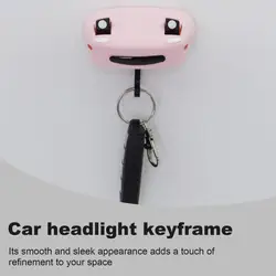 Decorative Car Key Hook Headlight Shape Design Easy to Install Wall Mount Vintage Car Key Holder Key Hanger Decoration
