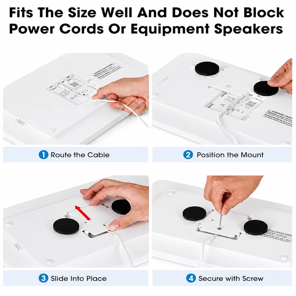 Accessory Magnetic Magnetic Mount Compact Metal Surface Adapter Easy Install Tool-free Back Plate Stand Refrigerator