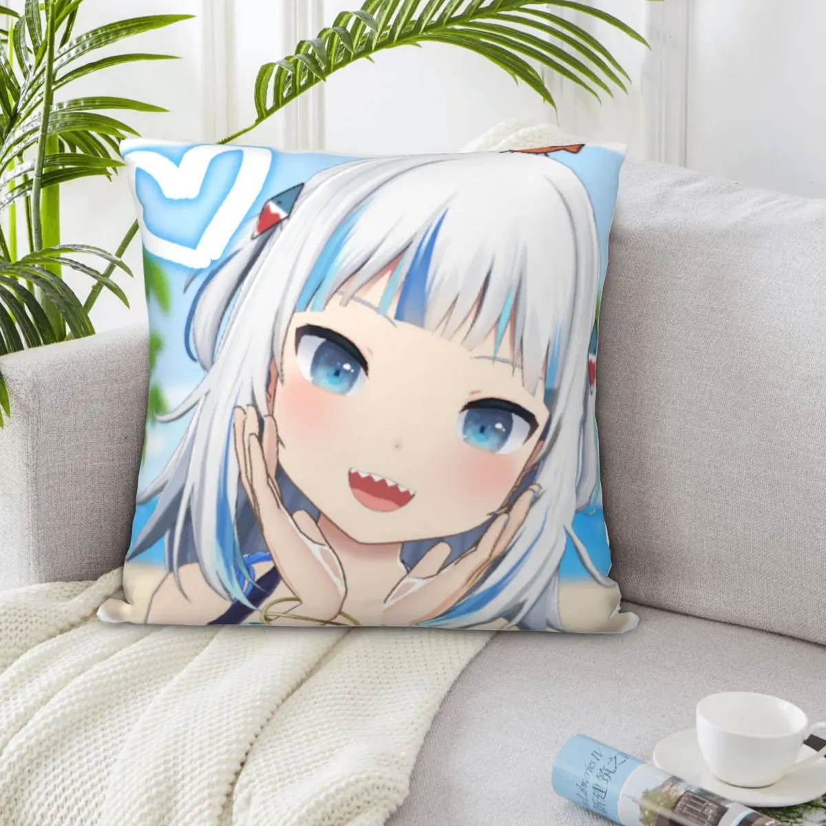 

Gawr Gura Аниме 000892, наволочки, наволочки, декоративная подушка, наволочка Dakimakura, наволочка