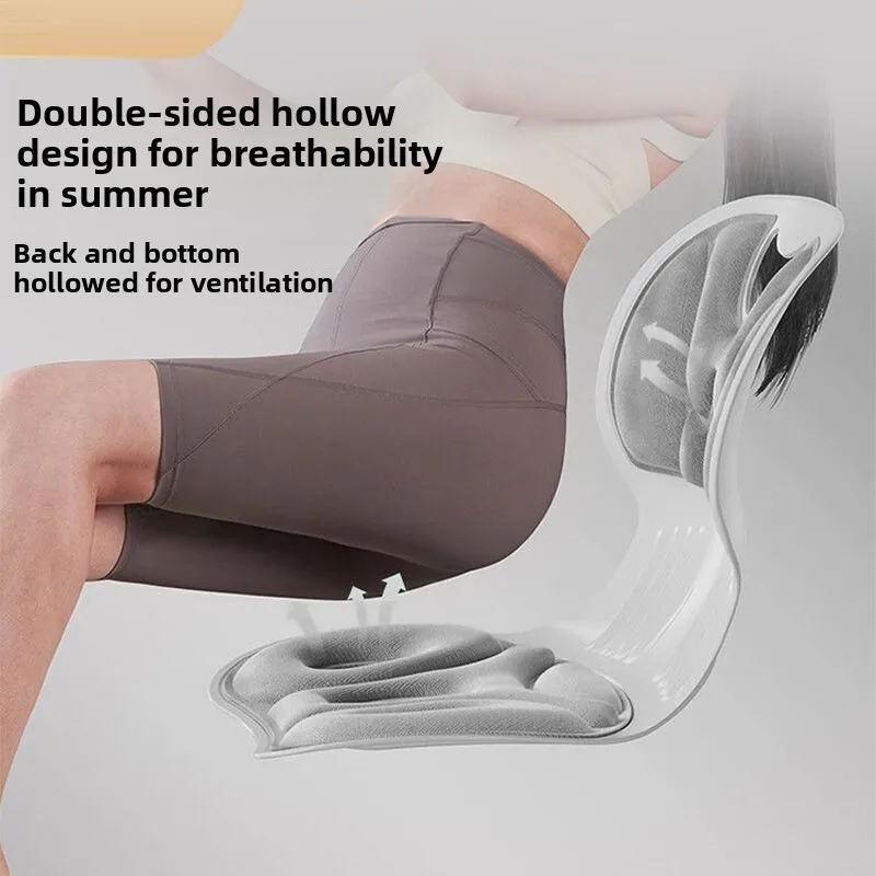 Office  Cushion Lumbar Support Chair Pad Beautiful Butt Posture Correction Long Time Sitting Pad Student Butt Pillow Back... view 3