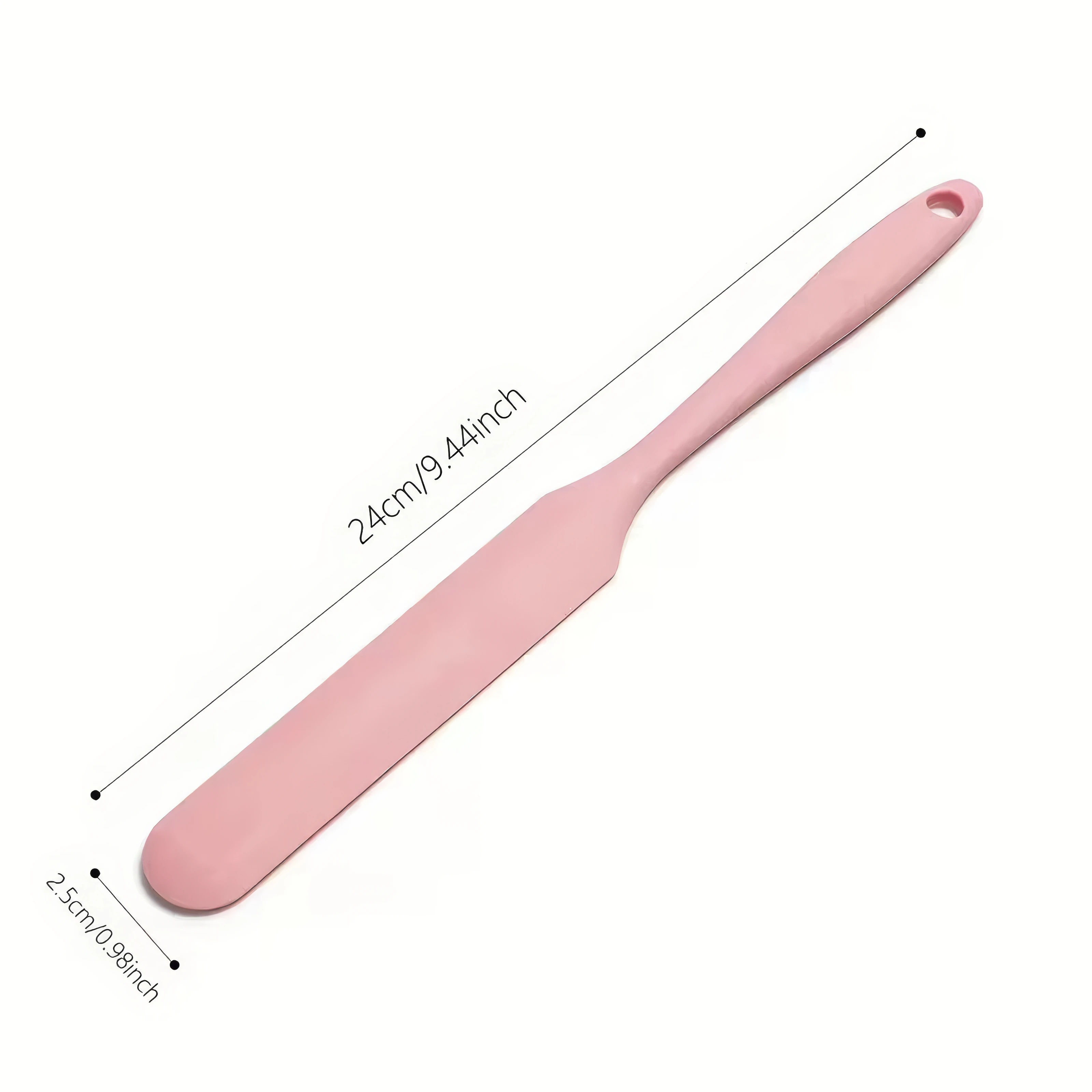 Colorful Silicone Kitchen Spatula Set: Heat Resistant Baking Scrapers for Kitchen & Baking Use