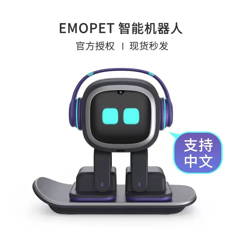 Emo Robot Emopet الروبوتات الذكية Ai الأطفال الإلكترونية الحيوانات الأليفة التفاعل الصوتي مرافقة Ai التعرف على الوجه لروبوت سطح المكتب