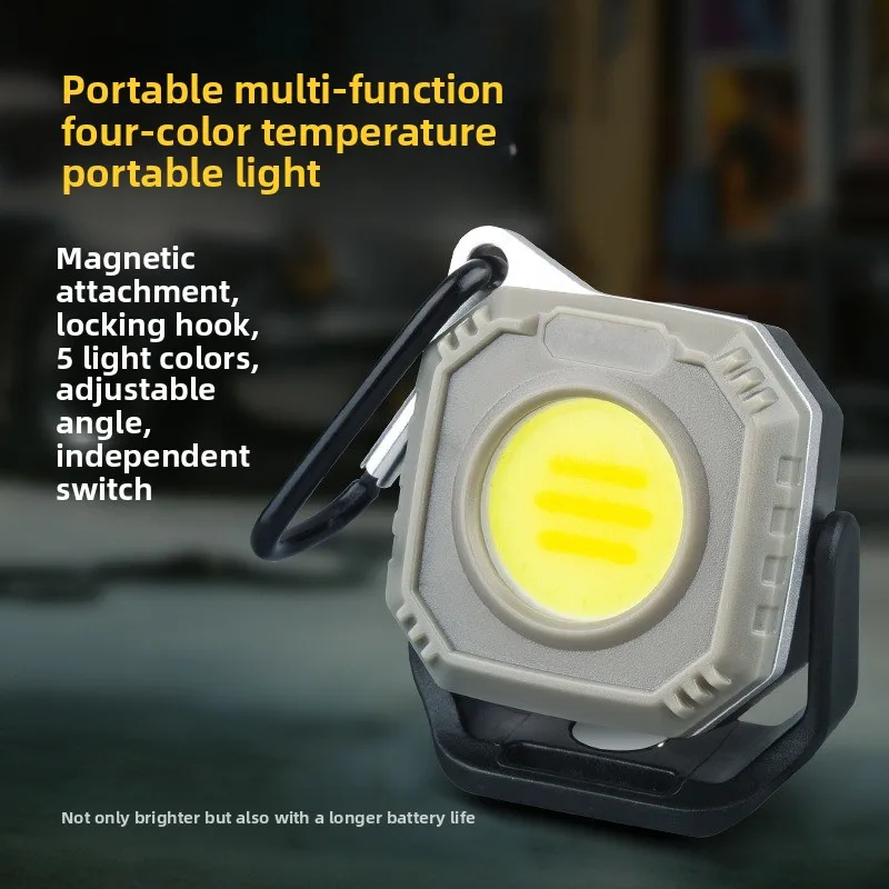 

New Camping Tent Light Ultra-Bright High-Lumen Camping Light, Multi-Function COB Work Light - For Auto Repair & Emergency Use