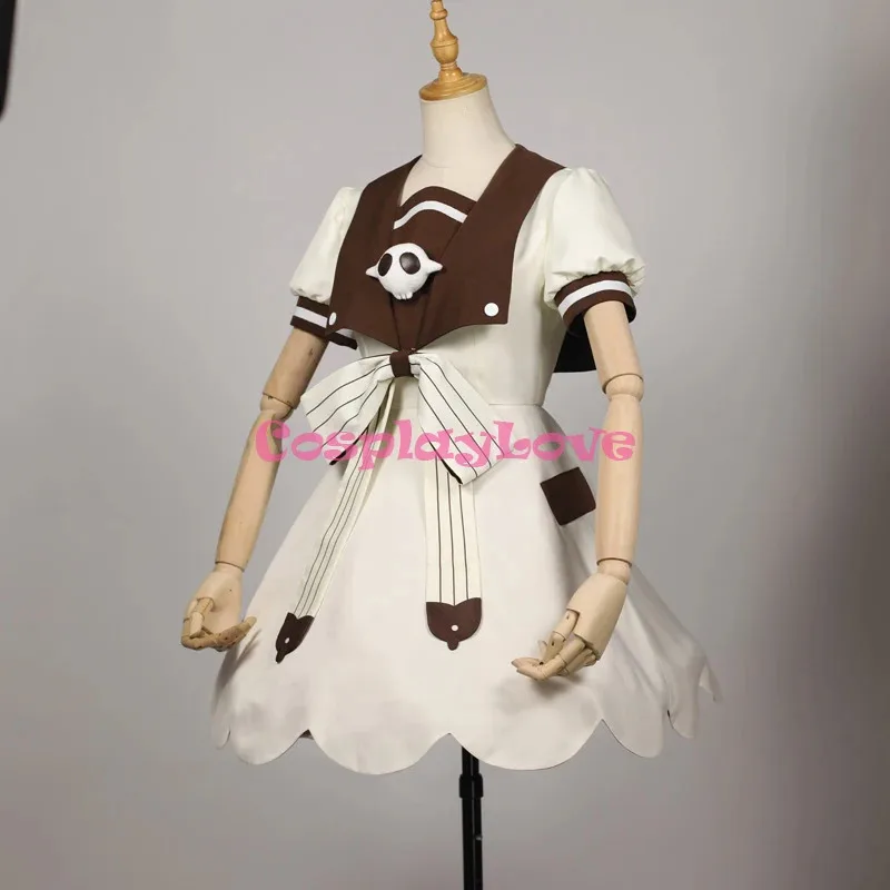 qq98CosplayLove Stock унитаз Ханако-кун Нене Яширо Косплей Костюм на заказ для Рождества, Хэллоуина