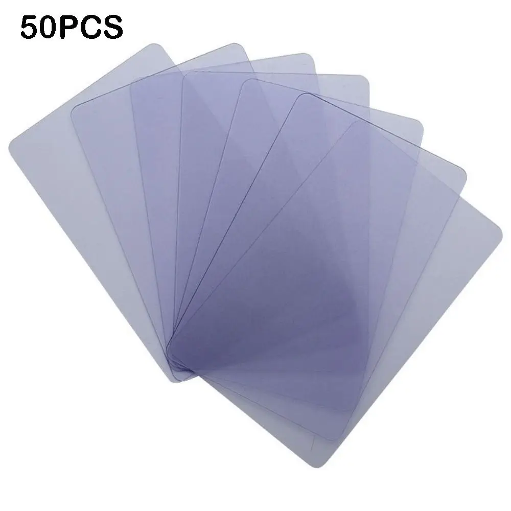 50PCS Plastic Phone Screen Pry Card Hard Ultra Thin Phone Opening Tool No Scratch Multi-purpose Phone Repair Tool - view 4