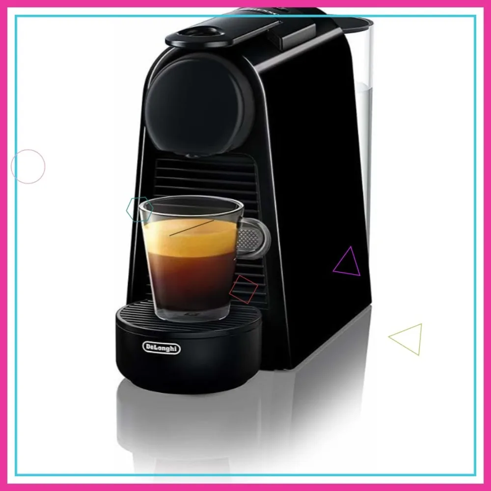 

Compact Espresso Machine, 1150W, 110ml Capacity, Black - Fast Brewing for Home Use