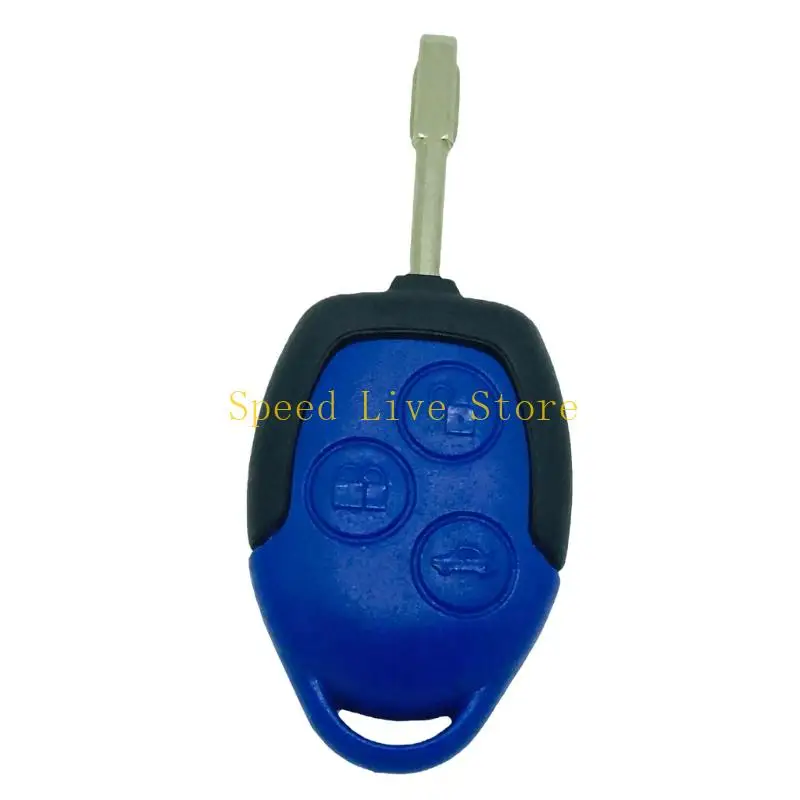 547C Case Blue ABS Plastic 3 Button Remote Cover for Transit MK7