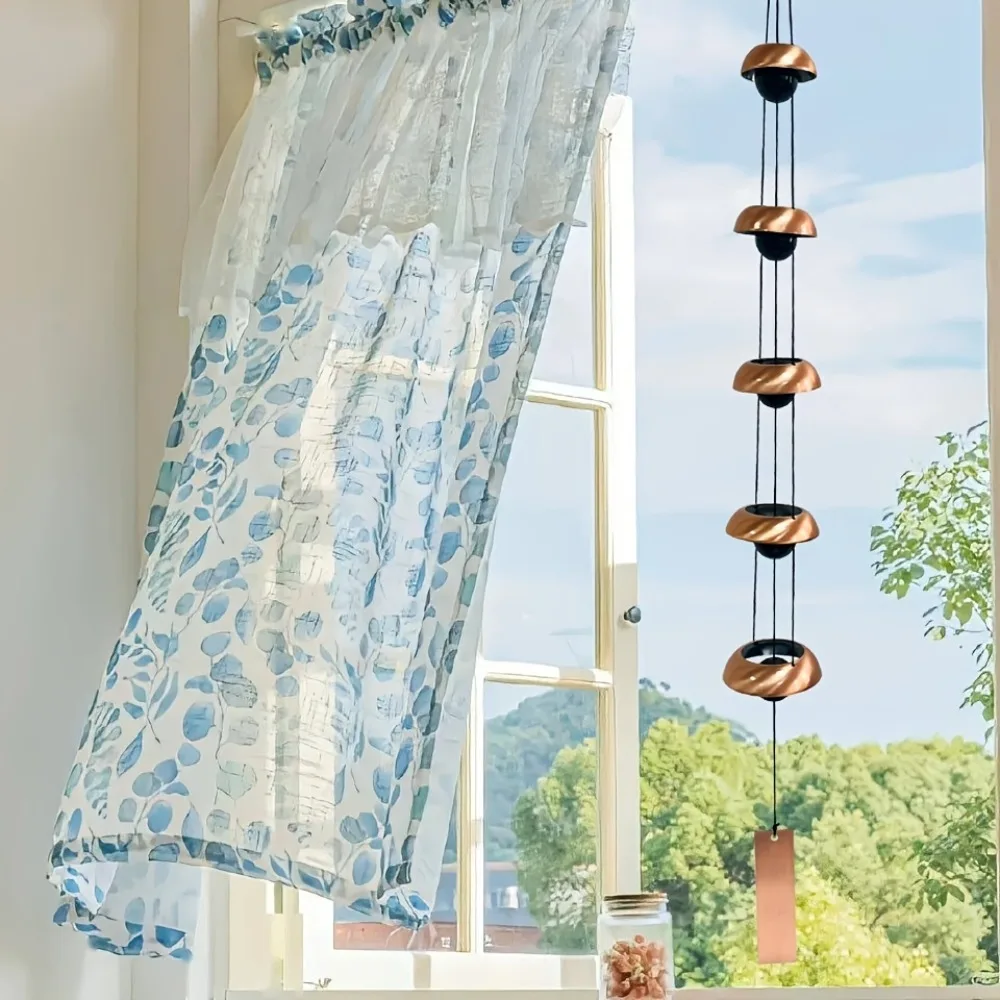 3/5 Layer Japanese Style Metal Wind Chime Vintage with Hook Courtyard Pagoda Wind Chimes Crisp Sound Wishing Wind Chime