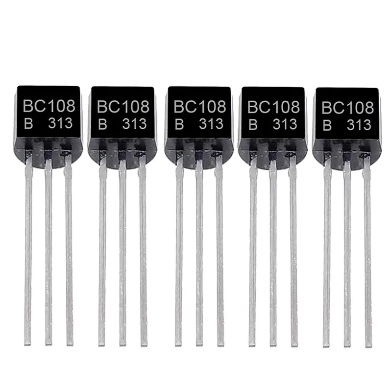 50PCS/LOT BC107B BC108B BC109B BC237B TO-92 Triode Transistor BC107 BC108 BC109 BC237 TO92