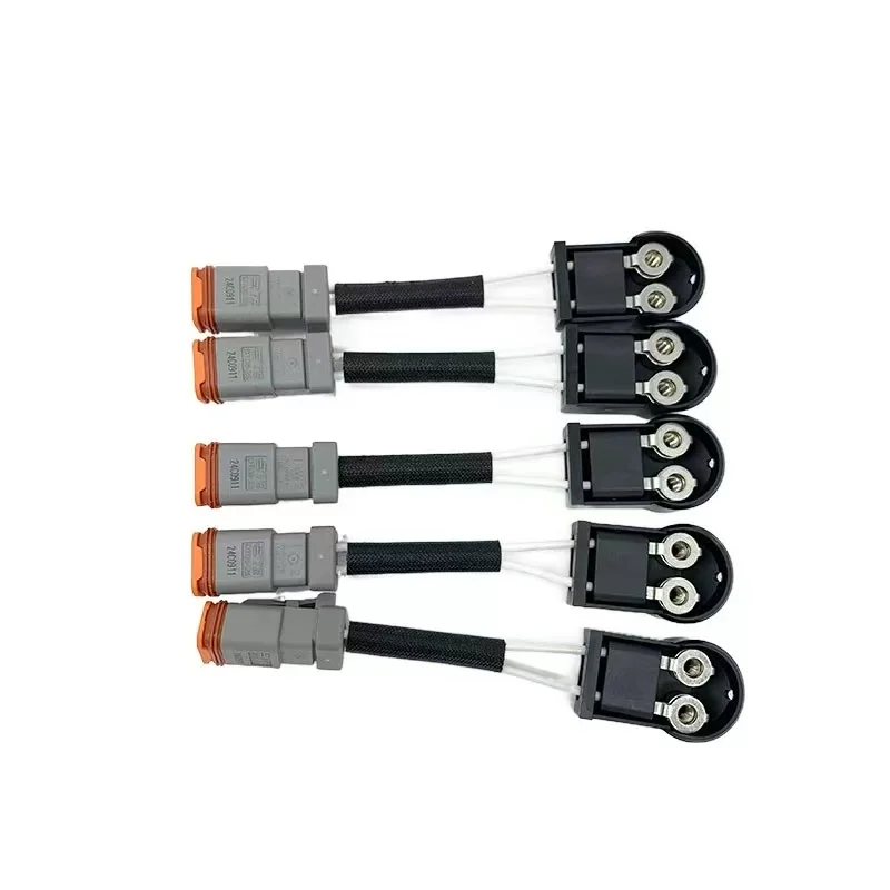 

NEW 6Pcs Diesel Injector Plug 455-7 3803682 3071626 3076526 Wiring Harness Cable Connector For Cumins ISM11 QSM11 Engine M11 N14