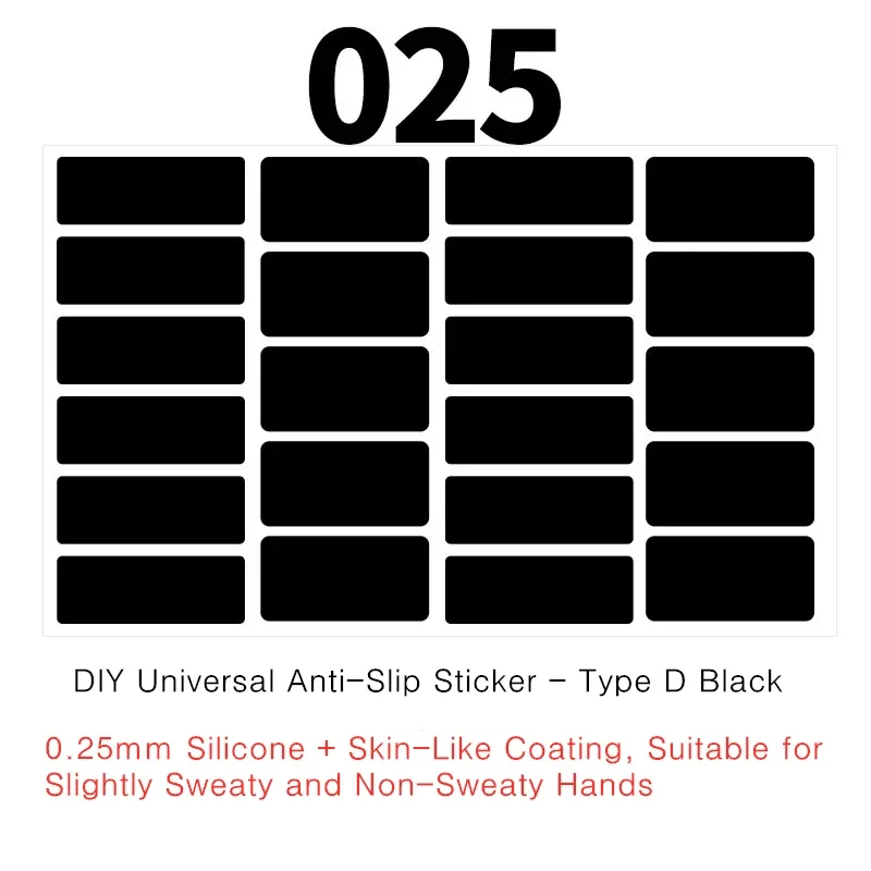 VAME DIY Universal Mouse Keyboard Super Anti-Slip Sticker 025 030 045 050 Non-Slip Anti Sweat Tapes Grips Polyurethane Pink