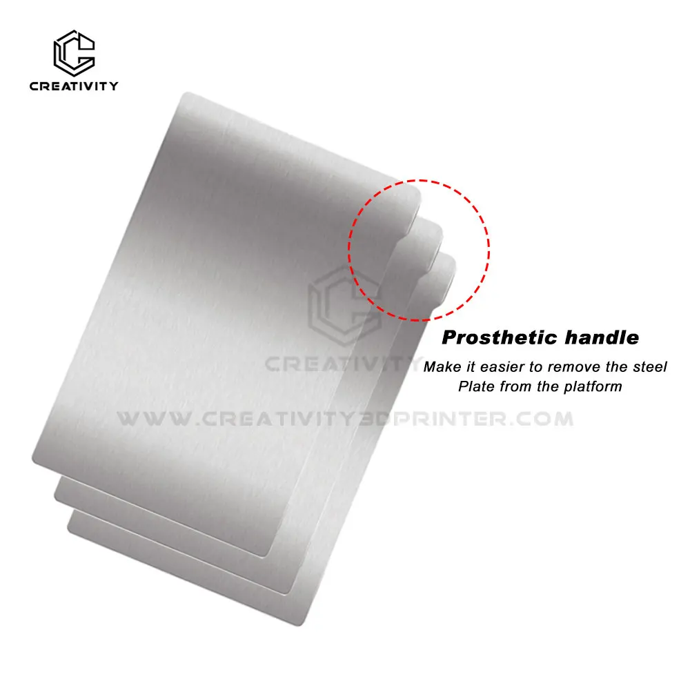 Removal Spring Sheet 135x80mm Spring steel magnetic Flex Magnetic Hot Sticker for  Photon Mono UV LCD Resin 3D Printer