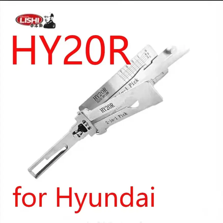 2026 Lishi 2-in-1 Pick/Decoder Tool for Hyundai HY20R Locksmith Professional Car Lock Picking And Decoder Device
