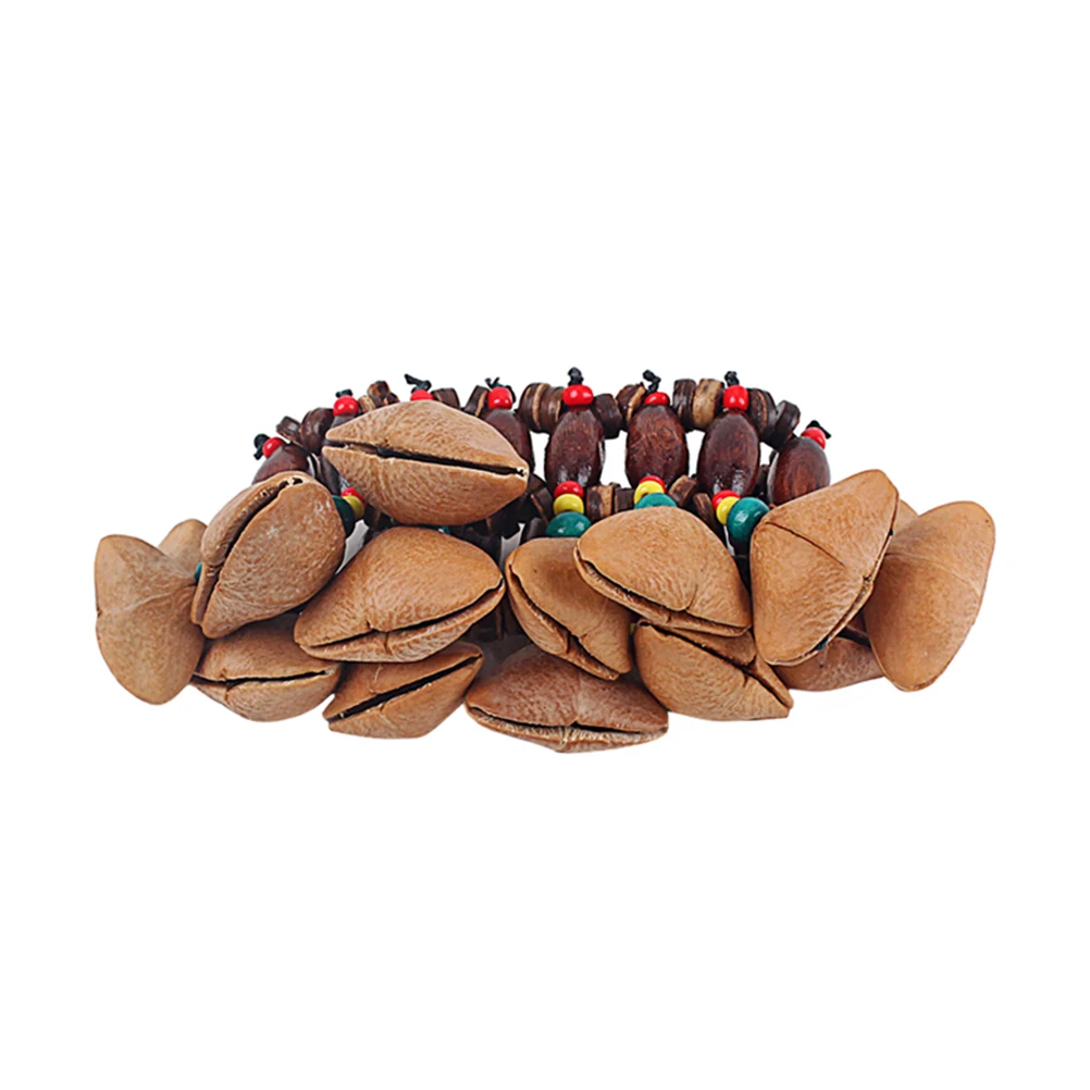 

Handmade Bracelet Natural Bell Chime For Dejembe Drums Orchestral Percussion Ethnic Design Sound Accessory