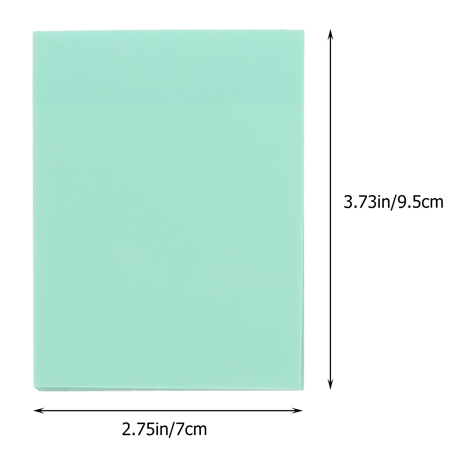 5Pcs Transparent Memo Message Stickers Clear Adhesive Memo Pads for Notes Reminders Office School Supplies Waterproof