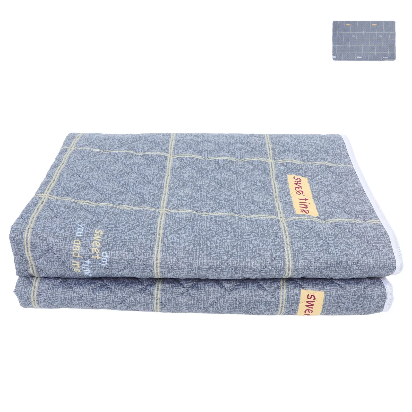 Washable Adult Bed Pad Reusable Incontinence Protector Absorbent Waterproof for Elderly Mobility Patients Menstrual Use Mattress