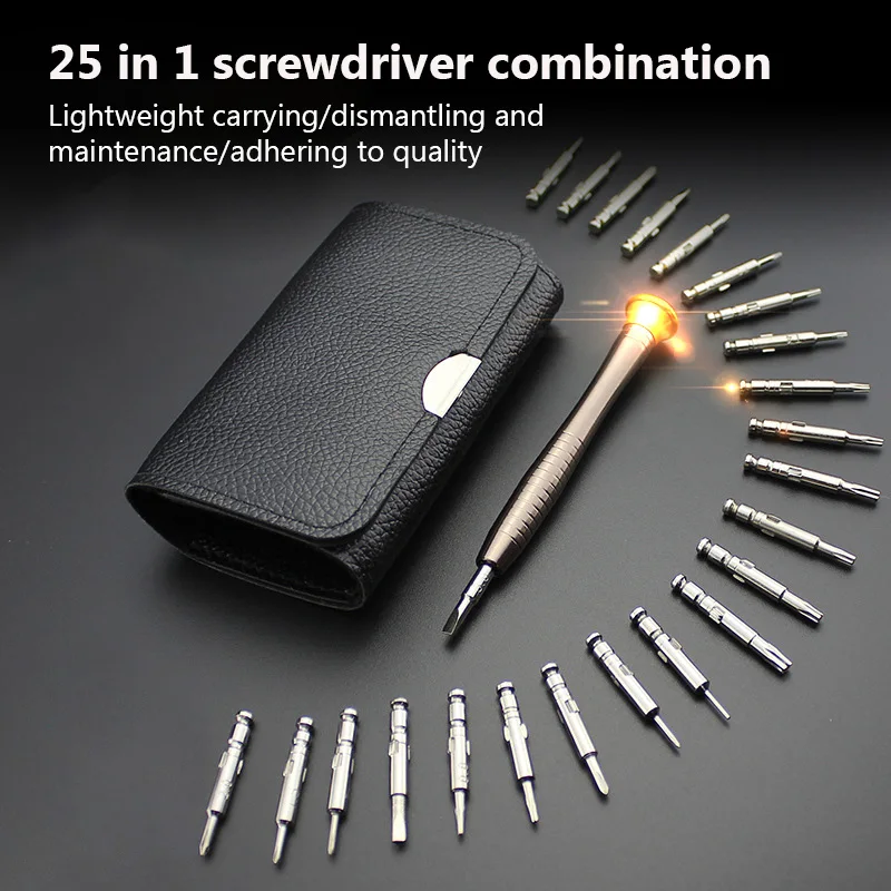 Screwdriver Set 25 in 1 Torx Multifunctional Opening Repair Tool Set Precision Screwdriver For Phones Tablet PC Hand Tools