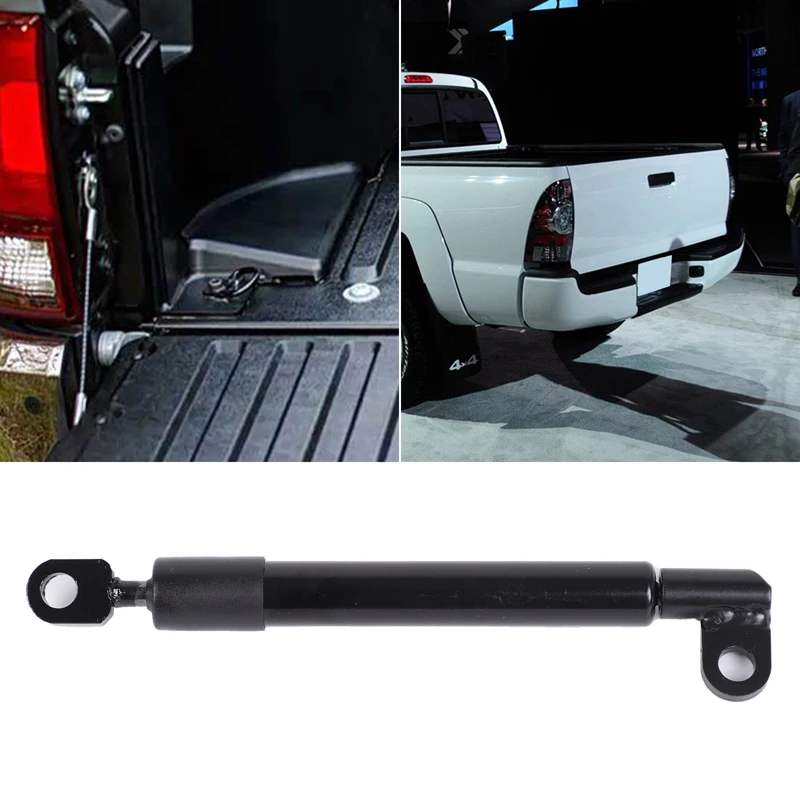 1Pcs Carbon Steel For Toyota Tacoma 2005-2020 Car Rear Tailgate Hydraulic Rod Slow Down Rod Support Rod Protection Accessories