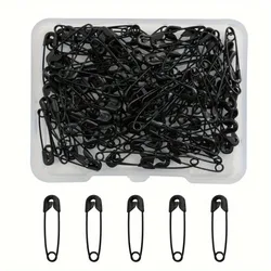 120pcs/box Black Safety Pins, Small Safety Pin, Sewing Notions