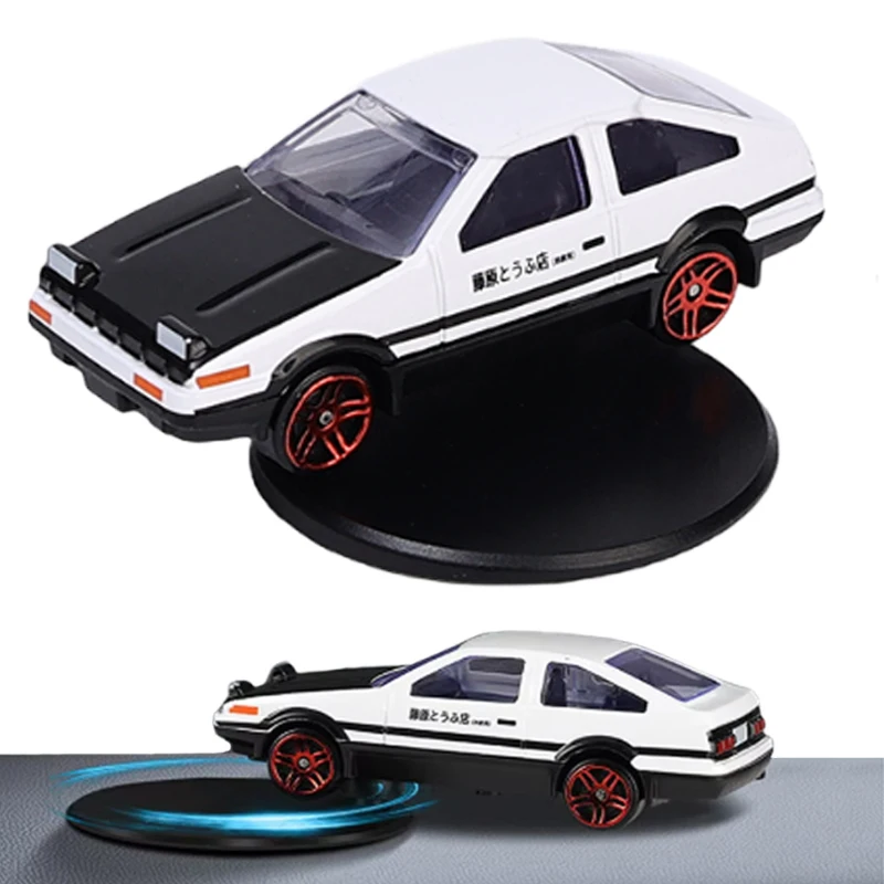 Modello di auto Statua Interno Retro AE86 Drift Ornament Lega Center Console Giroscopio con rotazione automatica Decorazione creativa di fascia alta